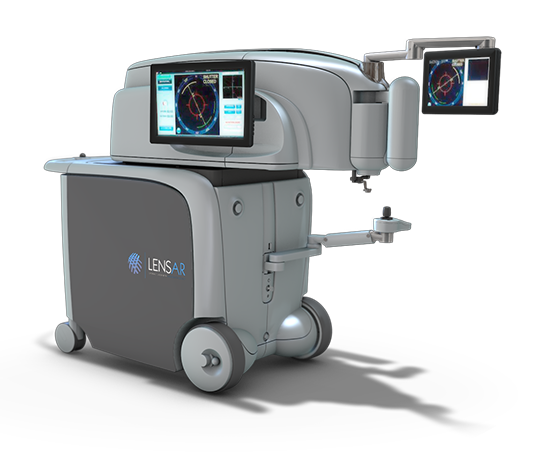 lensar laser cataract correction machine